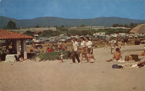 Carpinteria Beach State Park California Postcard