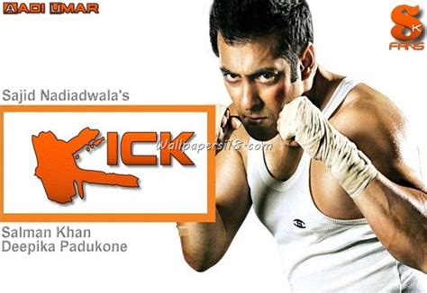 Wallpapersi18.Com: Salman Khan Kick Movie Wallpapers : Kick Movie Salman-Deepika Photos Leak