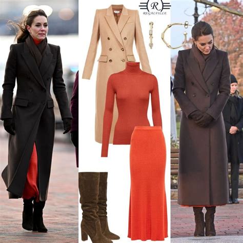 The Princess Of Wales Wore Alexander McQueen Coat Gabriela Hearst