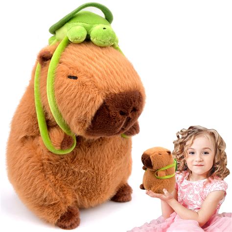 Buy Vibbang Capybara Plush Toy Cute Capybara Doll With Turtle Pillow