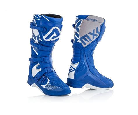 Buty X Team Acerbis Motocross Enduro Niebieski Off Road Kierowca