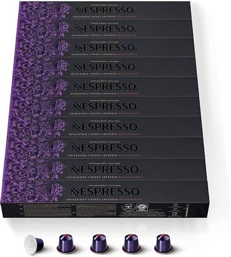 Nespresso Ispirazione Firenze Arpeggio Ground Coffee Capsule