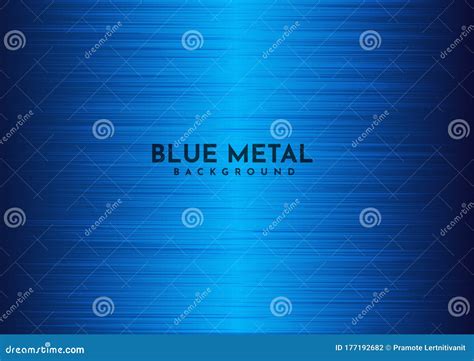 Blue Metal Technology Background Texture Aluminum For Design Cocepts