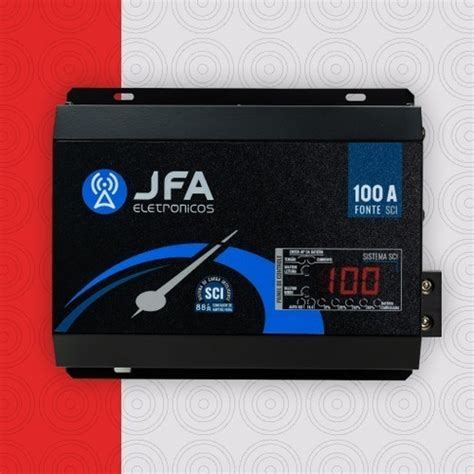 Fonte Automotiva Jfa Amperes Sistema Sci A Bivolt Frete Gr Tis