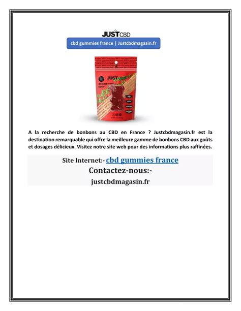 PPT Cbd Gummies France Justcbdmagasin Fr PowerPoint Presentation