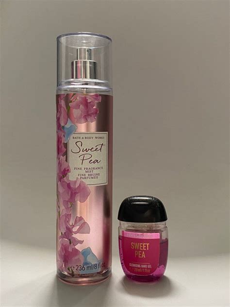 Bbw 236ml Sweet Pea Bodymist Beauty Personal Care Fragrance