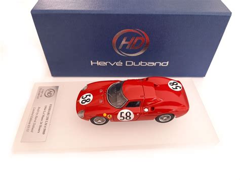 H Duband Ferrari 250 LM Nart Le Mans 1958 RESERVED Modelart111