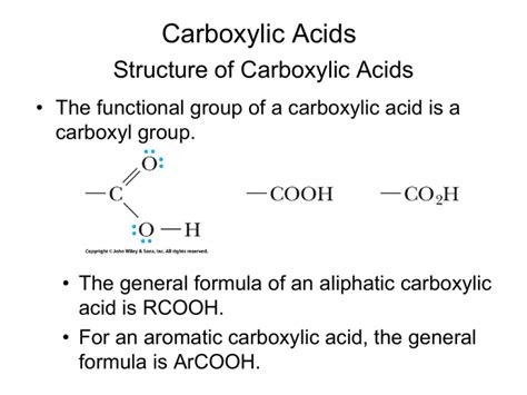 Carboxylic Acids