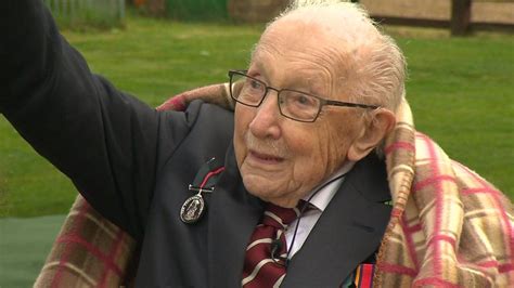 Capt Sir Tom Moore Helps Those With Difficulties BBC News