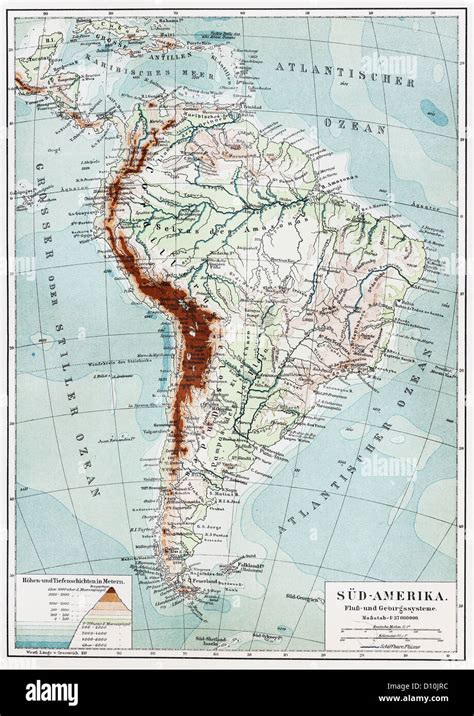 Mapa De Rios De America Del Sur