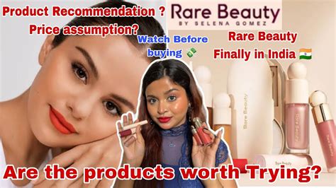 My Brutal Honest Review On Rare Beauty Products Rare Beauty Launched In India 🇮🇳 Worth