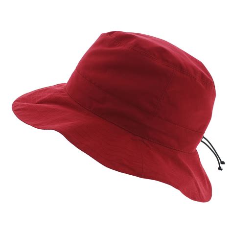 chapeau de pluie bob rouge - gore tex Reference : 268 | Chapellerie Traclet