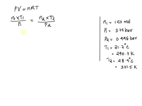 Solved A Glass Container Was Initially Charged With Moles Of A