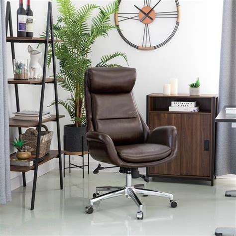 Stylish Leather Directors Chair Office Design