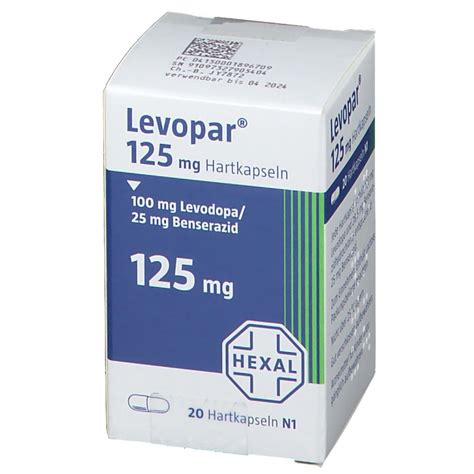 Levopar® 125 Mg 20 St Mit Dem E Rezept Kaufen Shop Apotheke