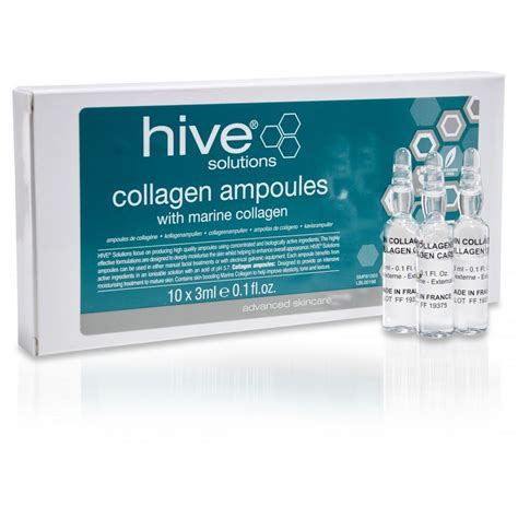 Hive Collagen Ampoules Srf Hair And Beauty Training And Supplies