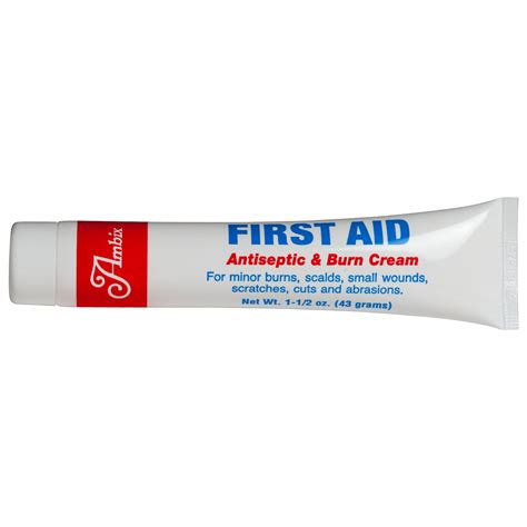 Ambix 2693 Antiseptic First Aid Cream 15 Oz Tube Science Lab First Aid Supplies