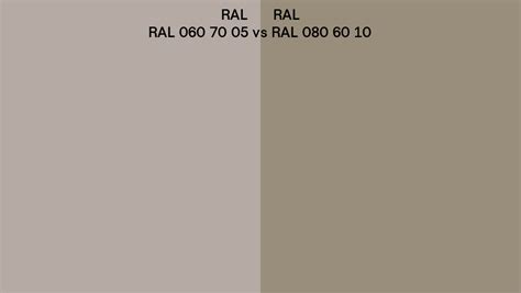 Ral Ral 060 70 05 Vs Ral 080 60 10 Side By Side Comparison