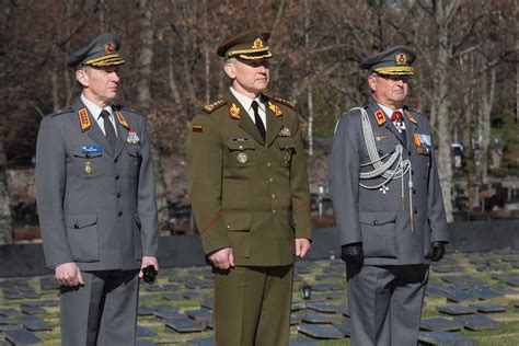 Chief Of Defence Of Lithuania Continues His Visit In Finland