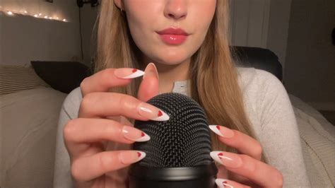 Asmr Hour Of Gentle Bare Mic Scratching Natural Long Nails Soft