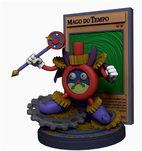 Wizard Of Time Yugioh D Model D Printable Cgtrader