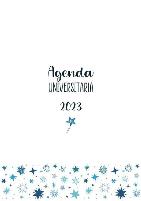 Agenda Universitaria 2023 Hemostudent Udocz