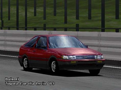 Igcd Net Toyota Corolla Levin In Gran Turismo