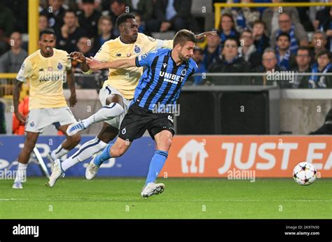 Brugge Belgium 26 10 2022 Zaidu 12 Of FC Porto Pictured With