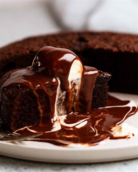 Hot Chocolate Fudge Cake Recipetin Eats