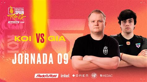 Koi Vs Giants Jornada Valorant Rising Mediamarkt Intel Split