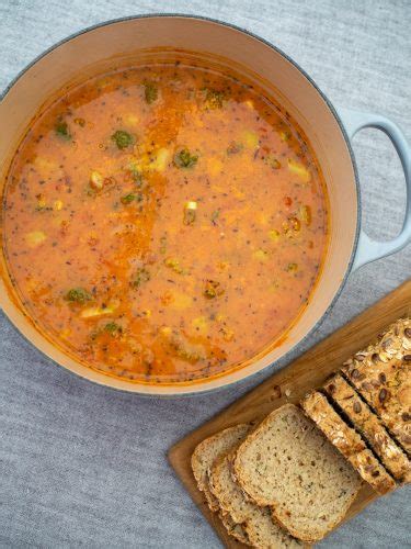 Vegetarisk Soppa Med B Nor Och Broccoli Sandracallermo Se