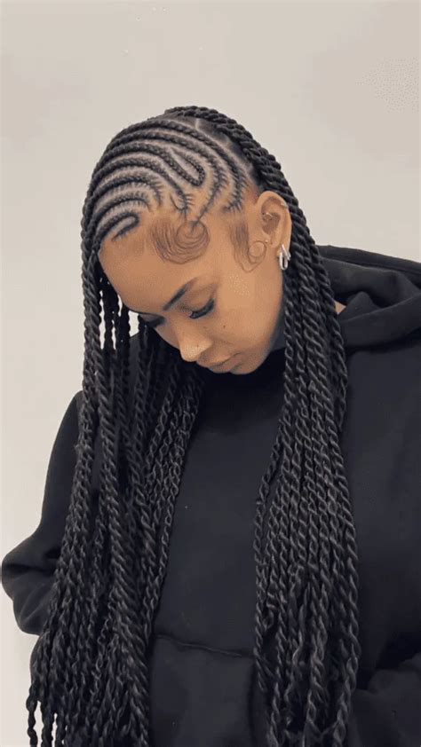 Lemonade Fulani Braids Twists Hairstyles Trending Right Now