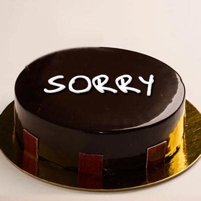 Sorry Chocolate Cake Giftsmyntra