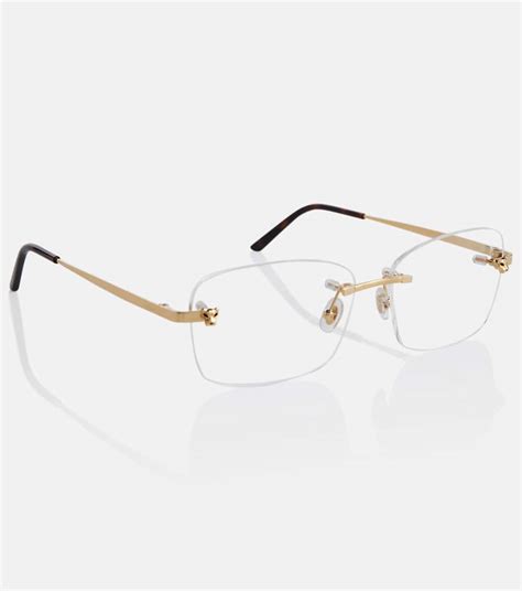 Cartier Eyewear Collection Frameless Optical Glasses Mytheresa