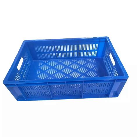 HDPE Blue Vegetable Crate At Rs 300 Piece HDPE Crate In Paradwip ID