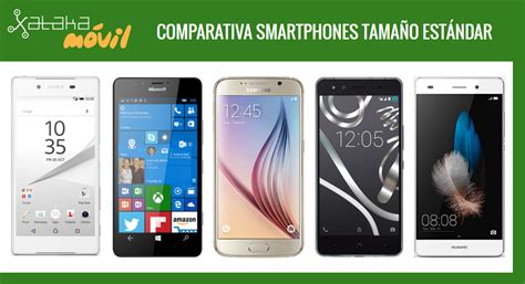 Comparativa mejores smartphones de tamaño estándar según su precio