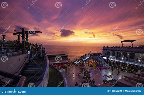 View of Larcomar Shopping Mall in Miraflores Editorial Stock Image ...