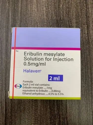 Eribulin Halaven Injection Ml At Rs Vial In Kolkata Id