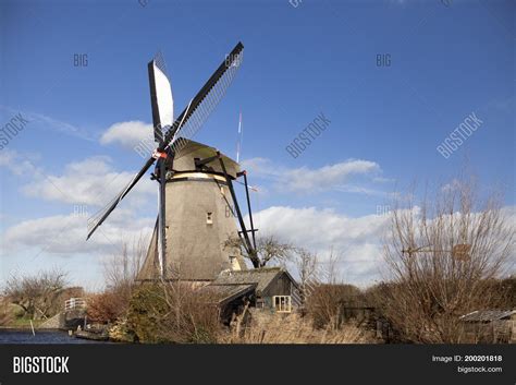 Old Dutch Windmills, Image & Photo (Free Trial) | Bigstock