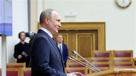 Russian President Vladimir Putin Thanks Nation For Unity After Aborted