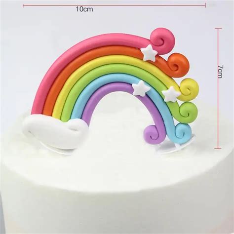 Rainbow Unicorn Cake Topper Unilovers