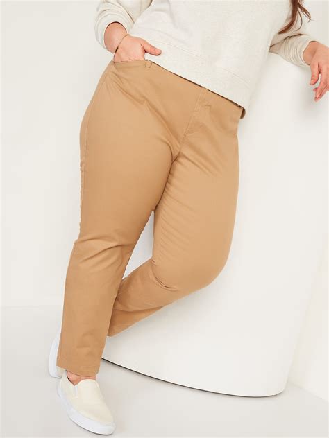 Mid Rise Skinny Everyday Khakis For Women Old Navy