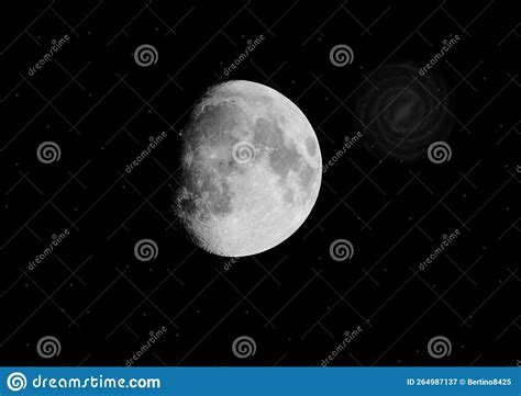 Full Moon Stock Image Image Of Eclipse Rock Space 264987137