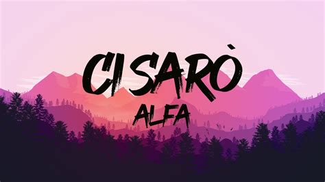 ALFA CI SARÒ Testo Lyrics Mix Guè ANNA Sfera Ebbasta Fred De