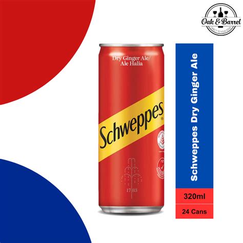 Schweppes Dry Ginger Ale 24 Cans X 320ml Shopee Singapore