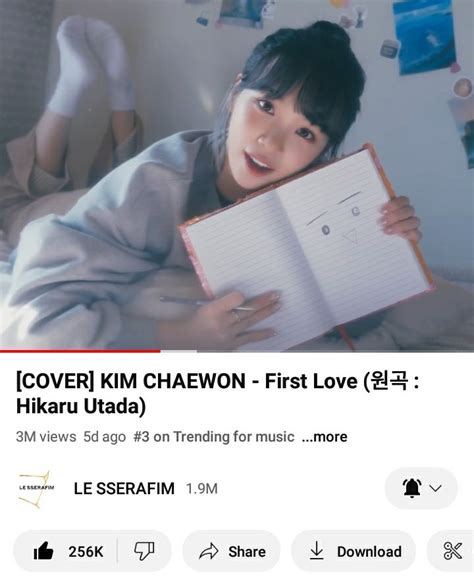 Chaewon Central On Twitter [info] 221229 Chaewons Cover Of First