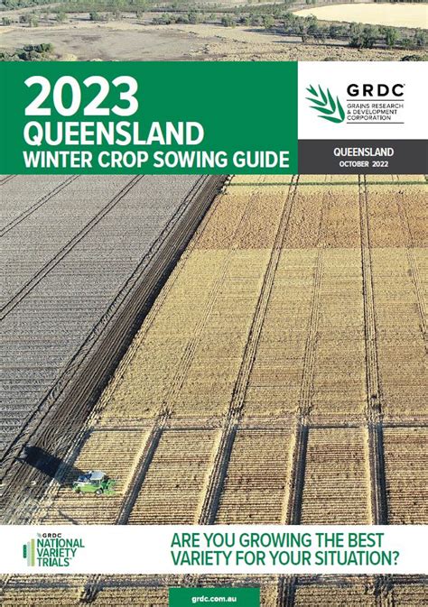 Queensland Winter Crop Sowing Guide Grdc