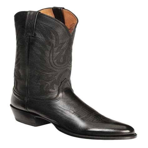 M1020r4 Lucchese Lonestar Calf Black Clip Ity Clop