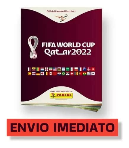 Kit Album Capa Dura Copa Do Mundo Oficial Figurinhas R Em