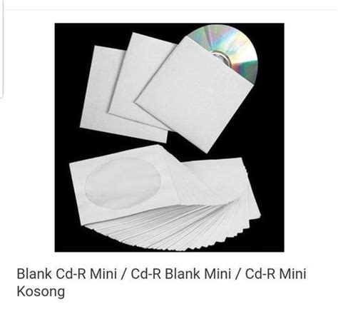 Blank Cd R Mini Cd R Blank Mini Cd R Mini Kosong